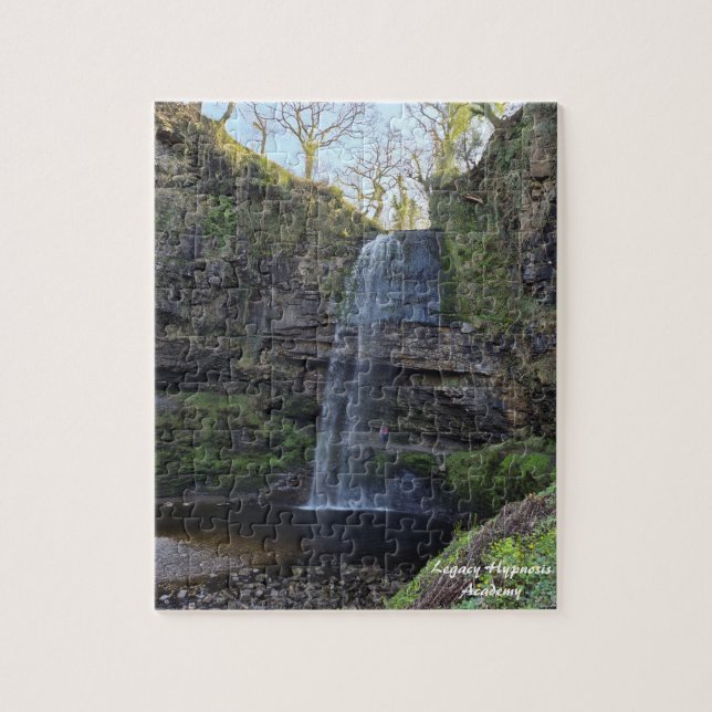 Walisische Wasserfall-Puzzle (Vertikal)