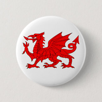 Walisischer Drache Button