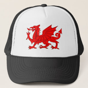 Walisischer Drache Truckerkappe