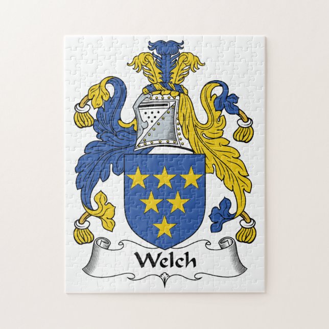 Walisisches Familienwappen (Vertikal)