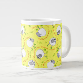 Walisisches Schaf, Wales Forever, Jumbo Coffee Tas Jumbo-Tasse