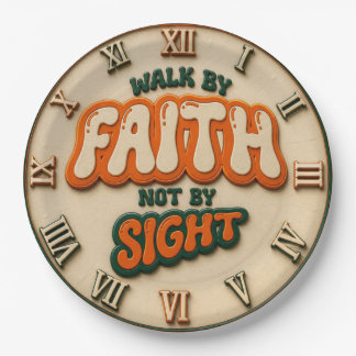 Walk by Faith Not by Sight Christian Bible Verse Pappteller