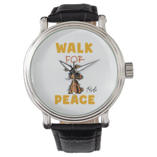 walk for peace armbanduhr
