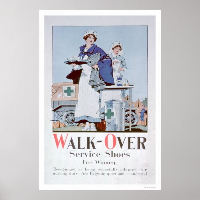 Walk-over-Service Shoes (US00099) Poster (Vorne)