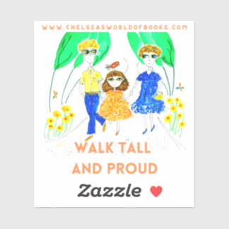 Walk Tall and Proud- ADHD AND ME Aufkleber
