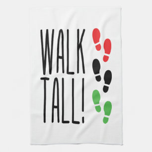 Walk Tall Handtuch