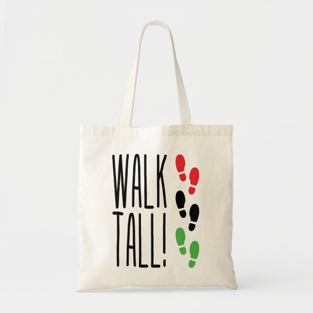 Walk Tall Tragetasche (Vorne)