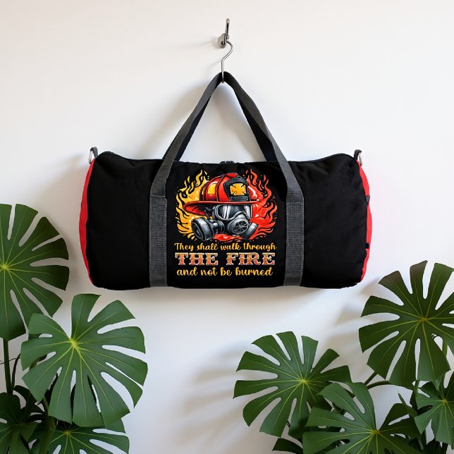 Walk Through Fire Not Burned Duffle Bag (Von Creator hochgeladen)
