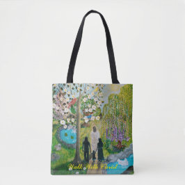 "Walk with Christ" Tote Bag Tasche
