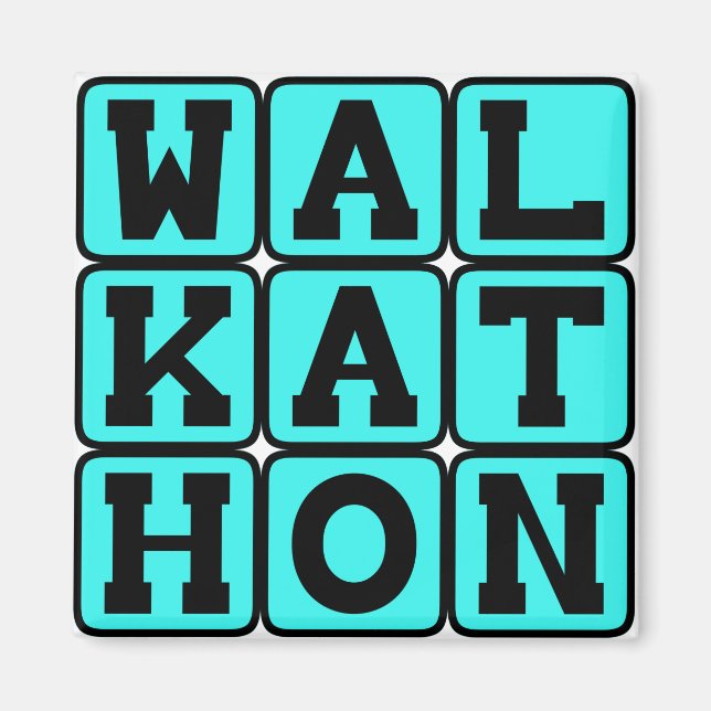 Walkathon, Spendenveranstaltung Magnet (Vorne)
