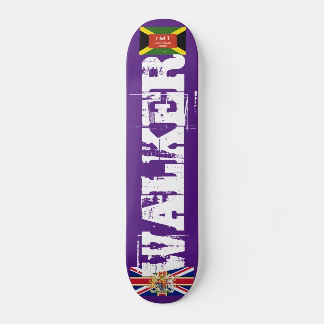 WALKER OFFICIAL UK Skateboard (Recto)