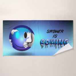 Walkermoji-Badetuch Badehandtuch