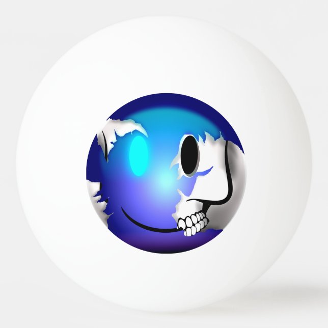 Walkermoji Tischtennisball (Vorderseite)