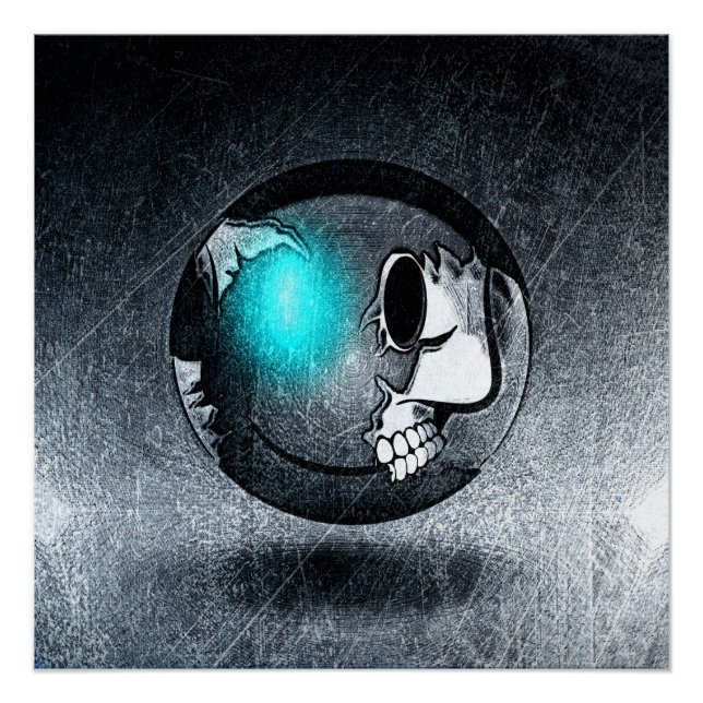 Walkermoji Vintage Poster (Vorderseite)