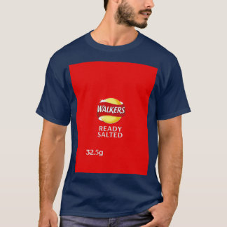 Walkers Ready Salate Crisps Design T-Shirt