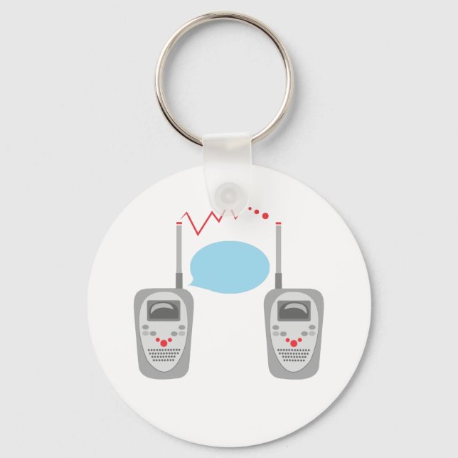 Walkie Talkies Schlüsselanhänger (Vorderseite)