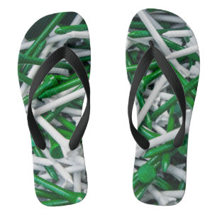 Walkin auf Golf T-Shirts Sandals Flip Flops