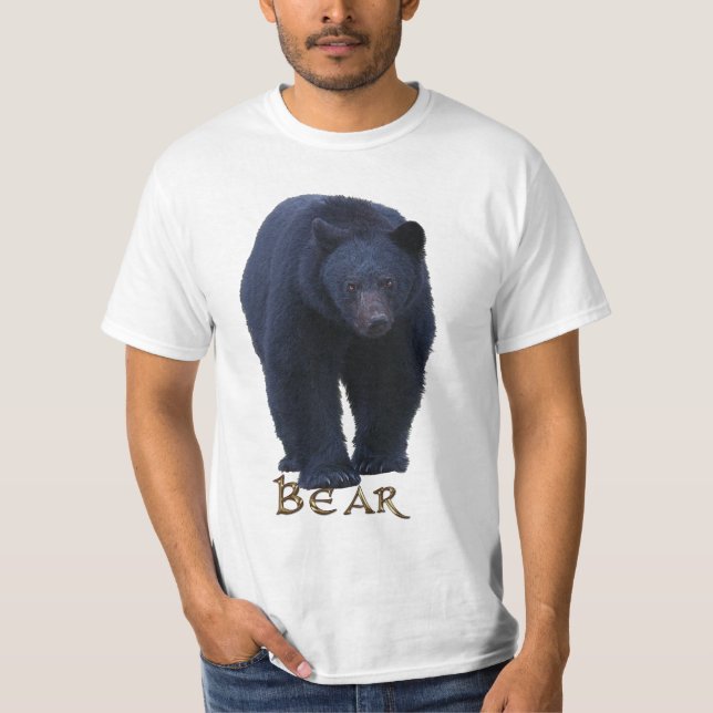 Walking Black Bar Animal-Lover-Shirt T-Shirt (Vorderseite)