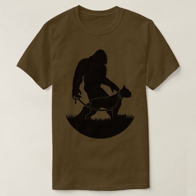 Walking Boxer Dog T-Shirt (Design vorne)