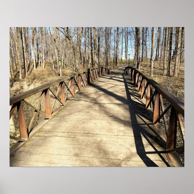 Walking Bridge Poster (Vorne)