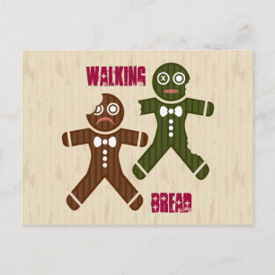 Walking Brot Postkarte