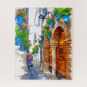 Walking Cordobas Alley - Spanien