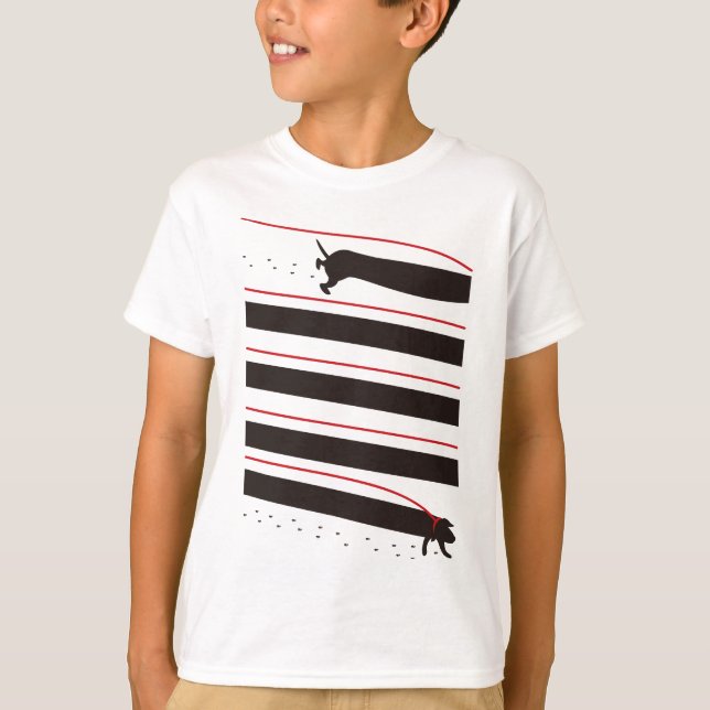 Walking_My_Dog T-Shirt (Vorderseite)