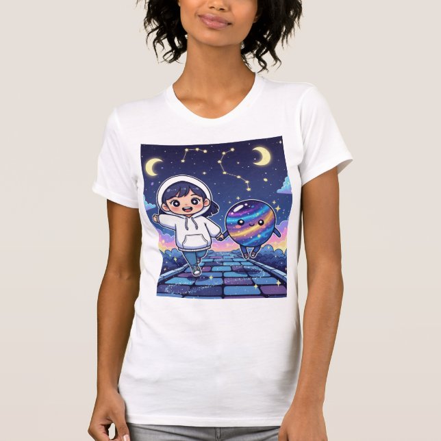 Walking With The Universe T-Shirt (Vorderseite)