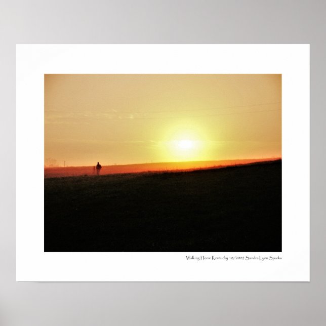 Walking Zuhause Poster (Vorne)