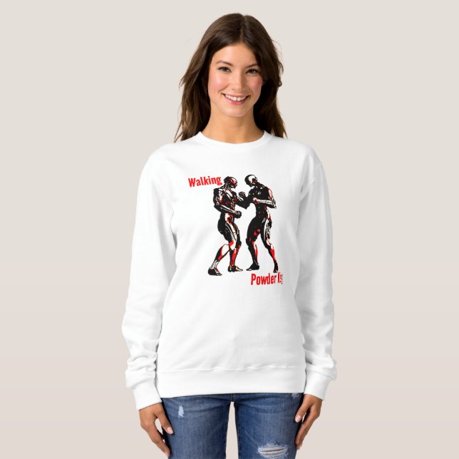 Walkpulver Sweatshirt (Vorne ganz)