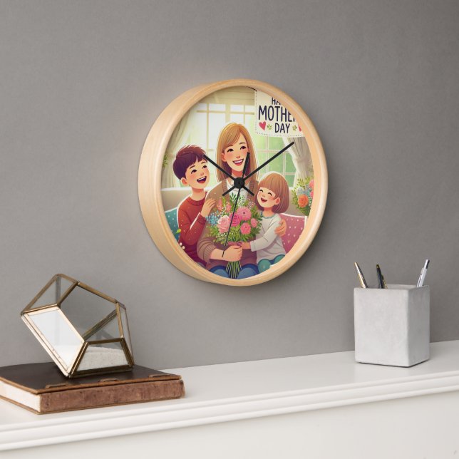 Walkuhr für den Muttertag Uhr (Büro)