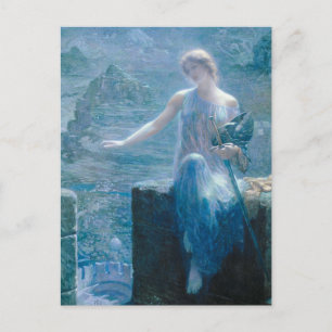 Walküre-Wache Edward Robert Hughes Postkarte