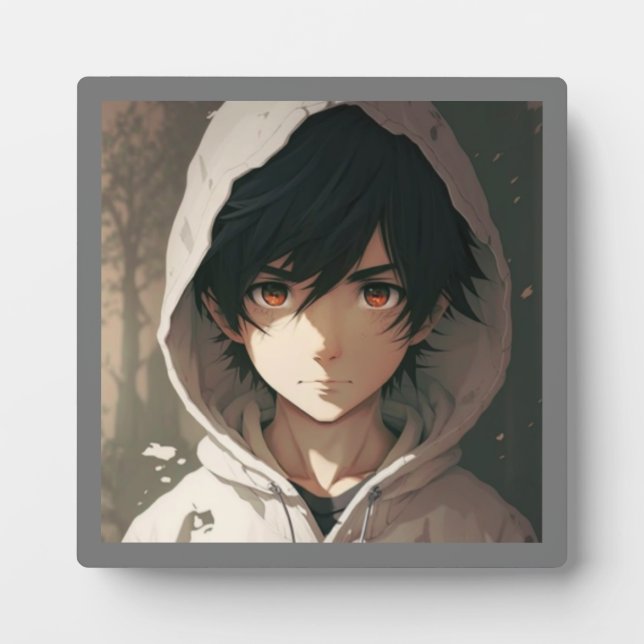 Wall Art Anime Boy Posters Fotoplatte (Vorderseite)