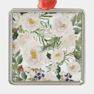 Wall Art Floral Ornament Aus Metall