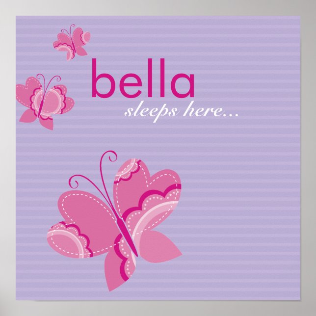 WALL ART: Flutterby-Schmetterling 3 Poster (Vorne)