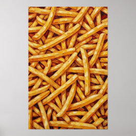 Wall Art. Französische Pommes frites. Poster