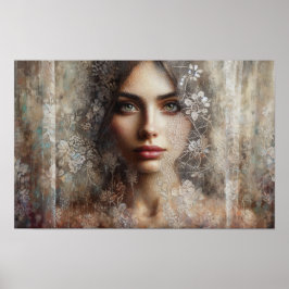 Wall Art, Le Femme, Lady Behind the Lace, Poster