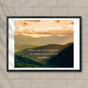Wall-Art-Lebensmotivation Zitat-Poster Poster
