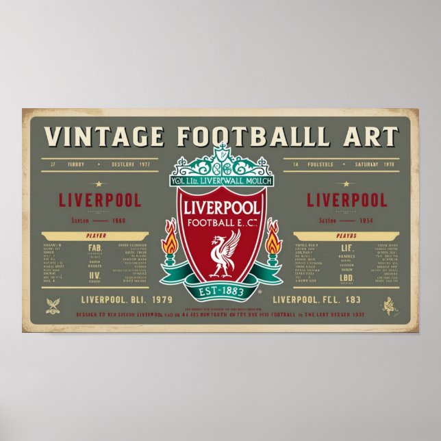 Wall Art Liverpool Poster (Vorne)