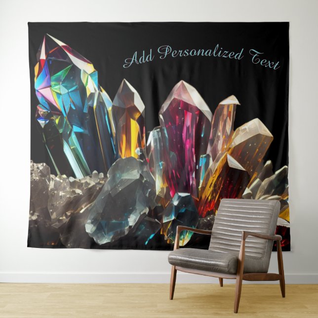 Wall Art Photo Crystals Backdrop Banner Wandteppich (Beispiel (Horizontal))