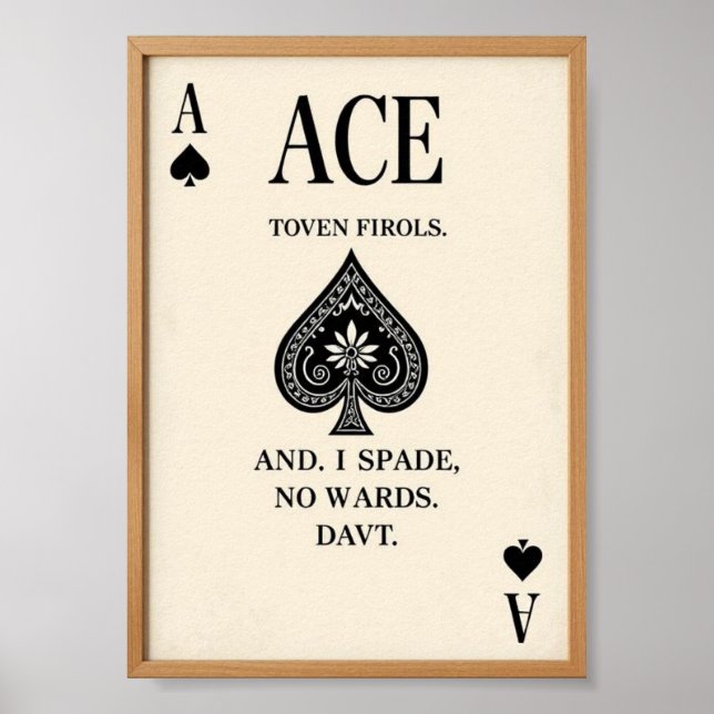 Wall Art Poster (Vorne)