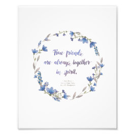 Wall Art Print - Anne zitiert Fotodruck