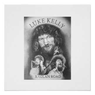 Wall Art Print von Luke Kelly Poster