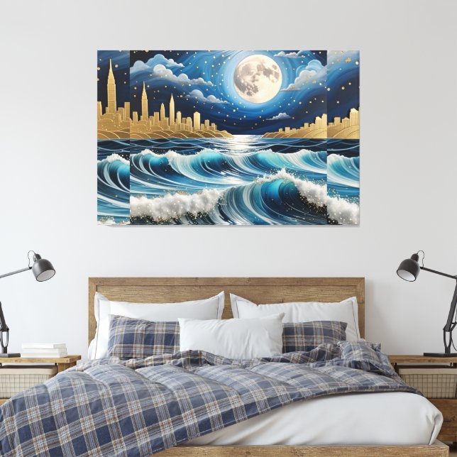 Wall art StyledByTrreal Collection Leinwanddruck (Insitu (Schlafzimmer))