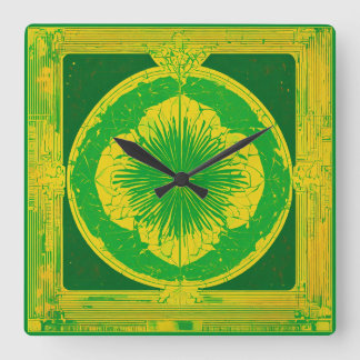 Wall Art und Uhr