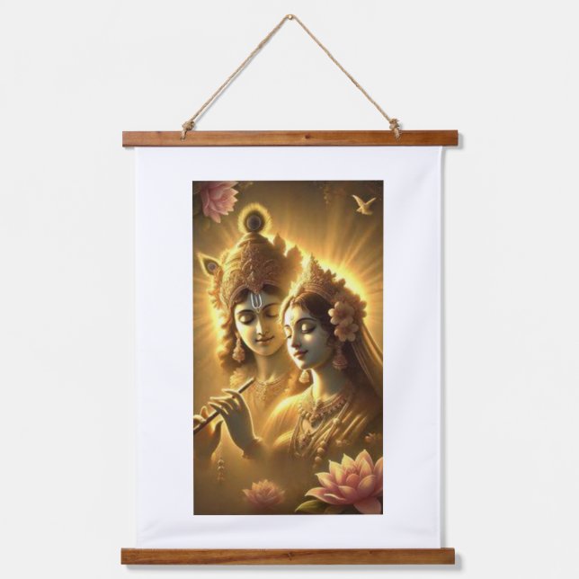 Wall Art Wandteppich Mit Holzrahmen (Vorderseite)