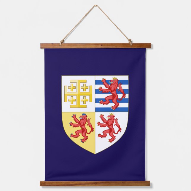 Wall-Banner Wandteppich Mit Holzrahmen (Vorderseite)