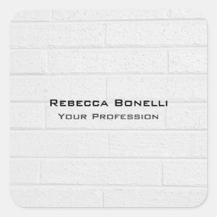 Wall Brick Einzigartig Modernes Minimalistisch Quadratischer Aufkleber