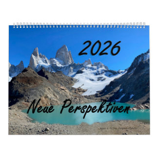 Wall Calendar 2026 with German Bible Verses Kalender