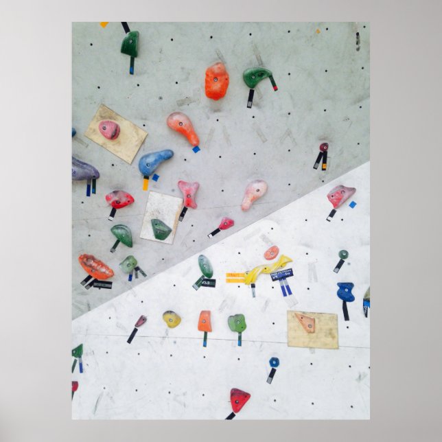 Wall climbing indoor wall poster (Vorne)